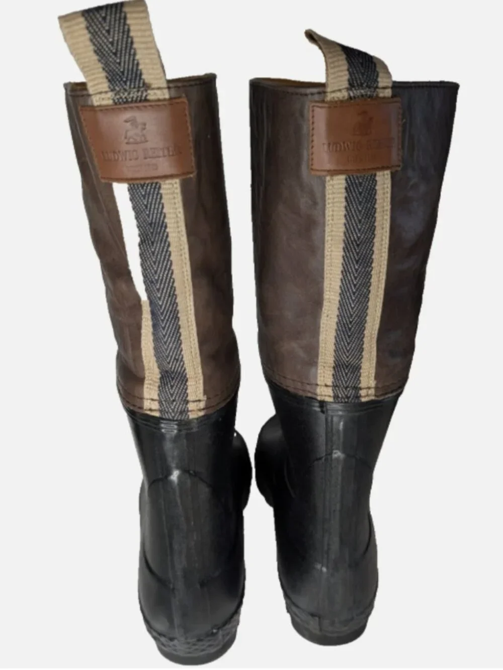 NEW Ludwig Reiter Women's Gardener Leather Rain Country Casual Boots Size 36/5.5